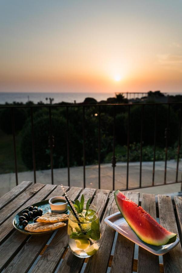 Agrikies Country Retreat Apartment Marathopoli Bagian luar foto