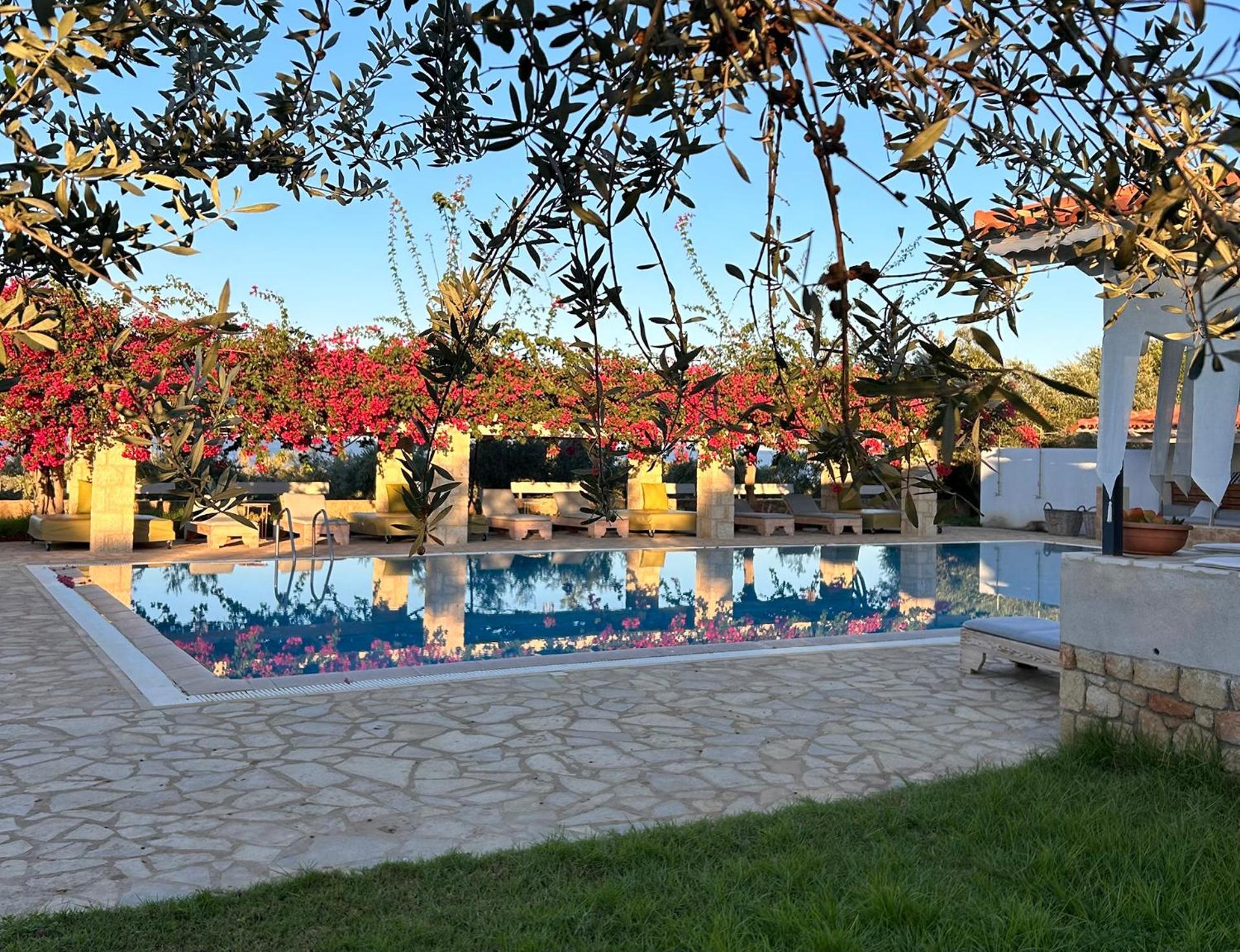 Agrikies Country Retreat Apartment Marathopoli Bagian luar foto