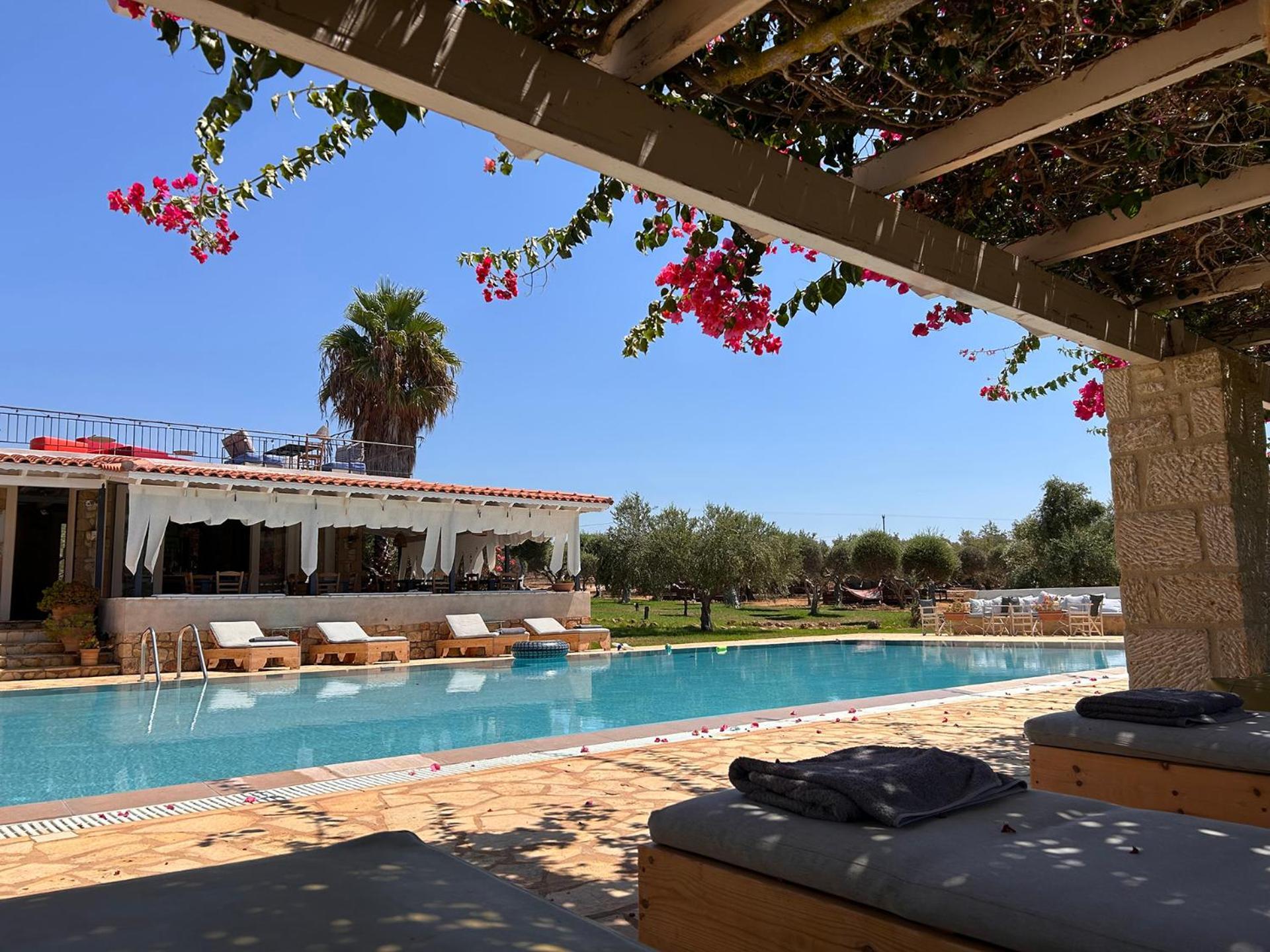 Agrikies Country Retreat Apartment Marathopoli Bagian luar foto