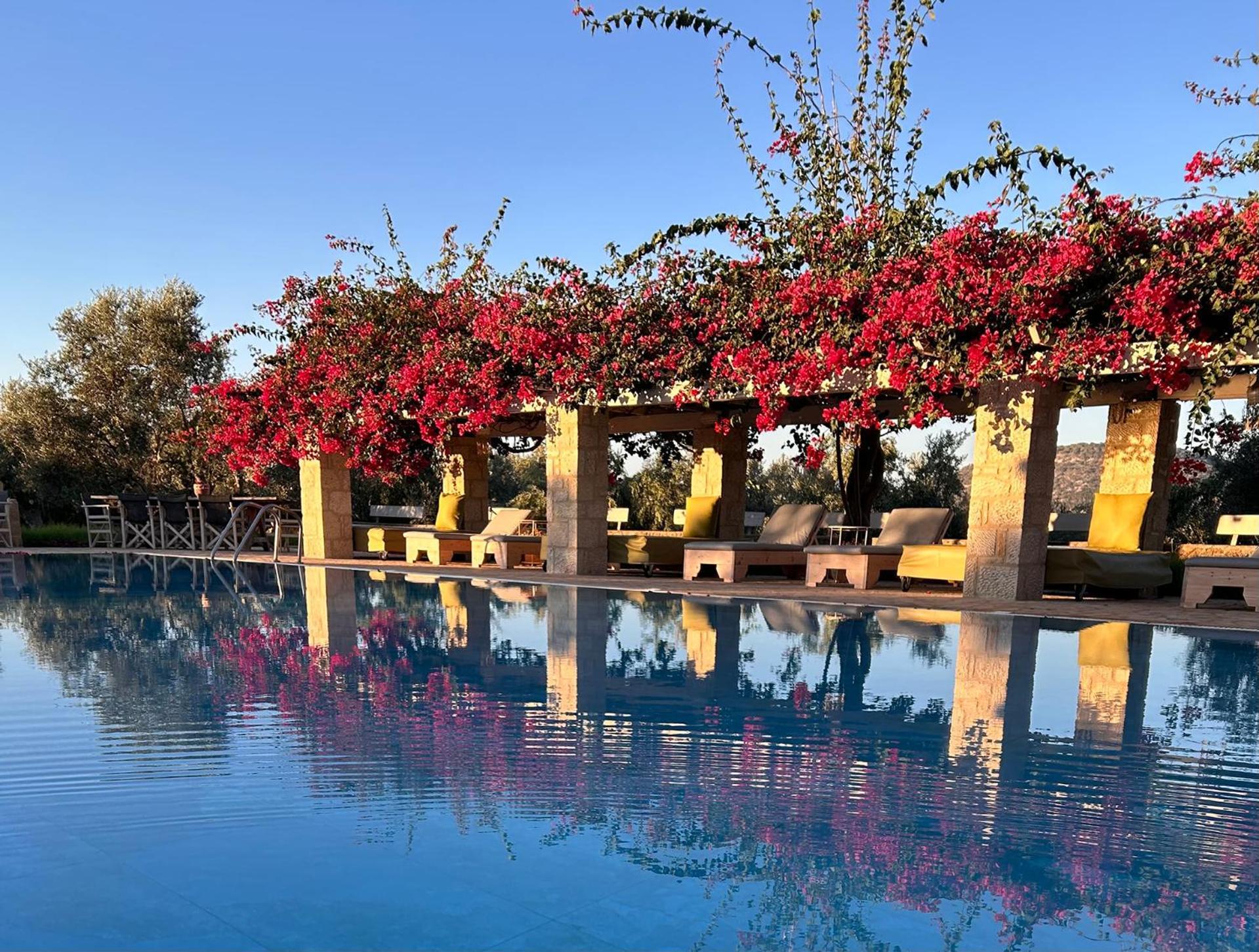 Agrikies Country Retreat Apartment Marathopoli Bagian luar foto